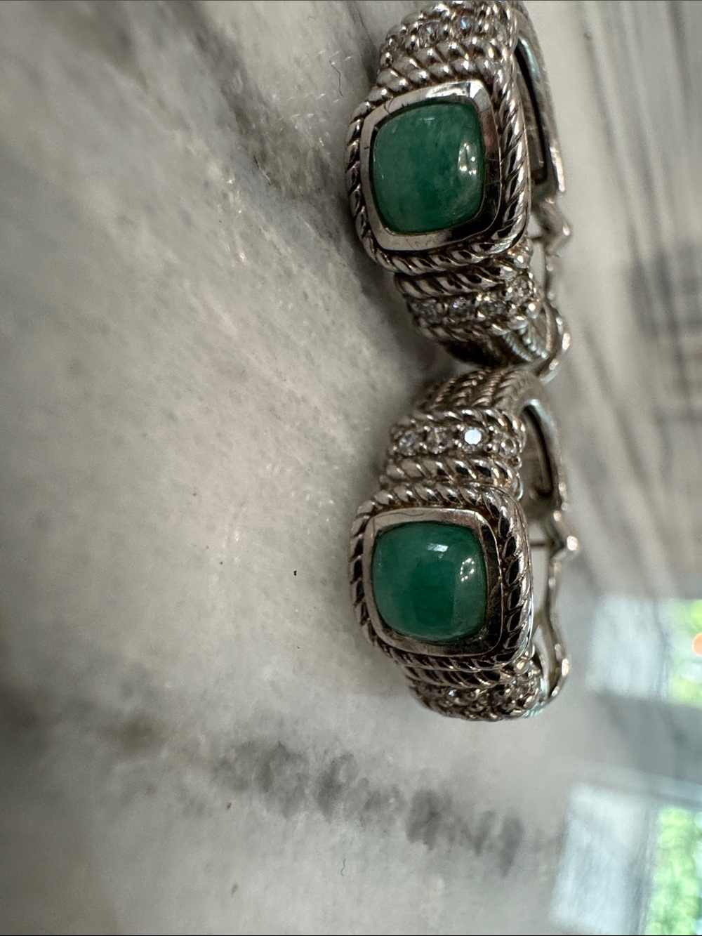 Judith Ripka earrings - Picture 2 of 6